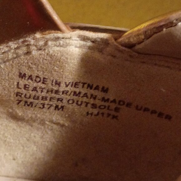 Michael Kors Beckett Rose Gold /Pink Lady, Wadge Heel, Sandal, Sneakers, Size 7 - Picture 12 of 15